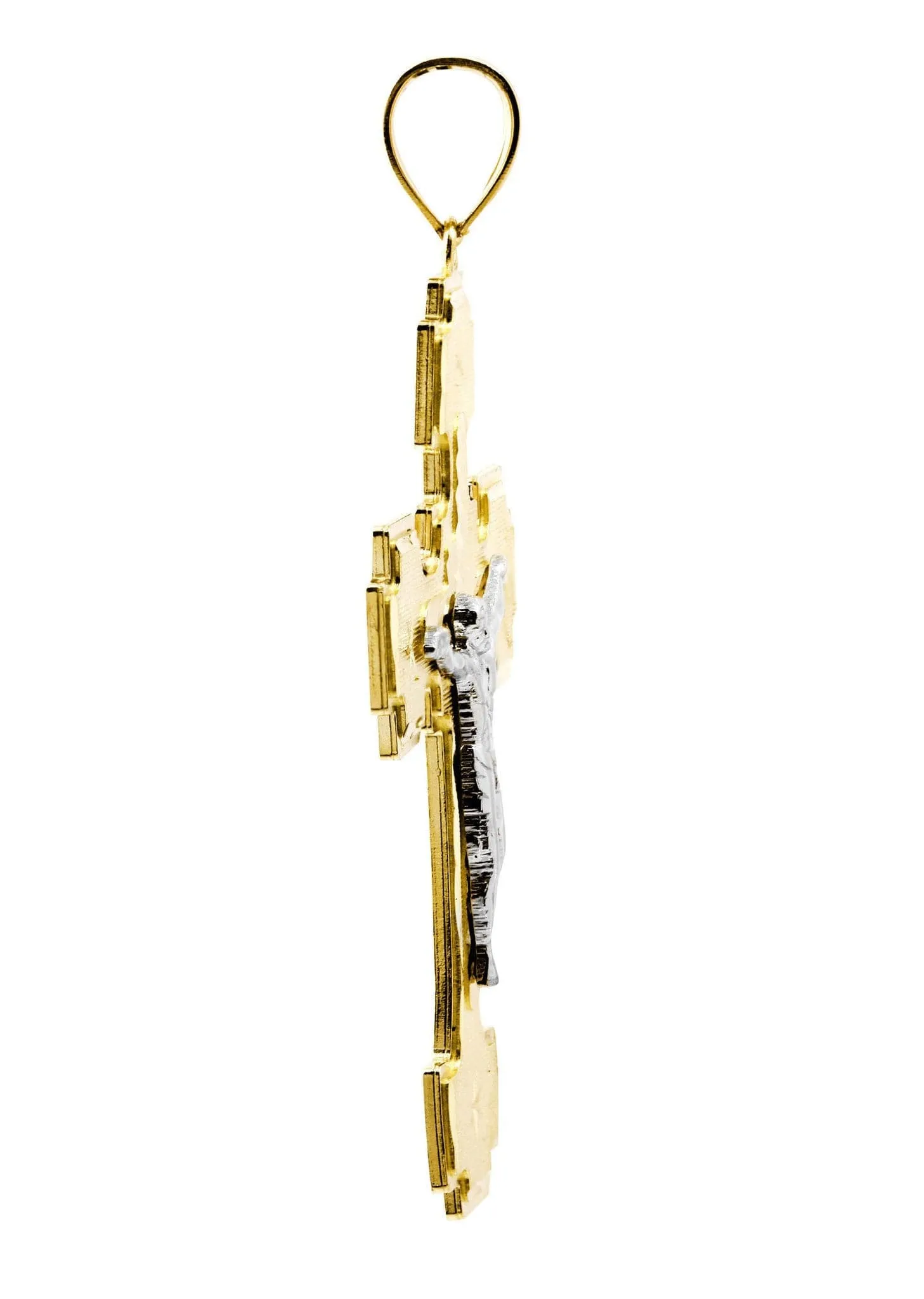 10K Gold Cross / Crucifix Pendant  |  7.1 Grams