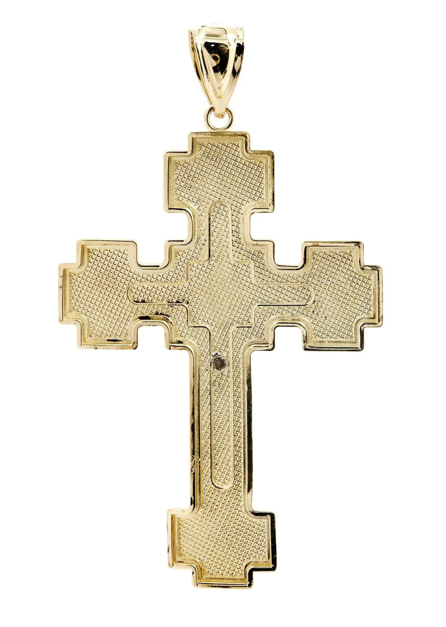 10K Gold Cross / Crucifix Pendant  |  7.1 Grams