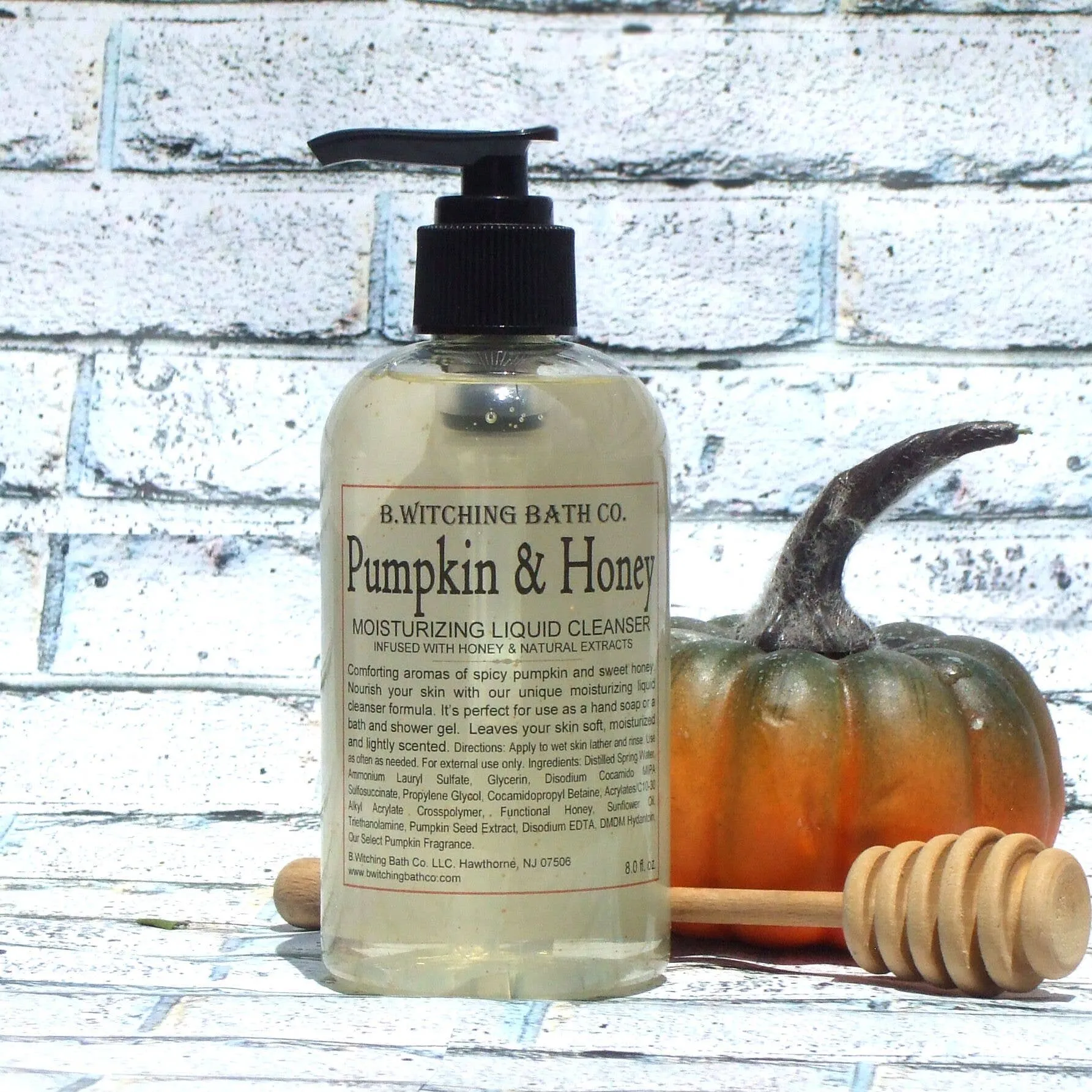 8oz Pumpkin & Honey Moisturizing Liquid Cleansers