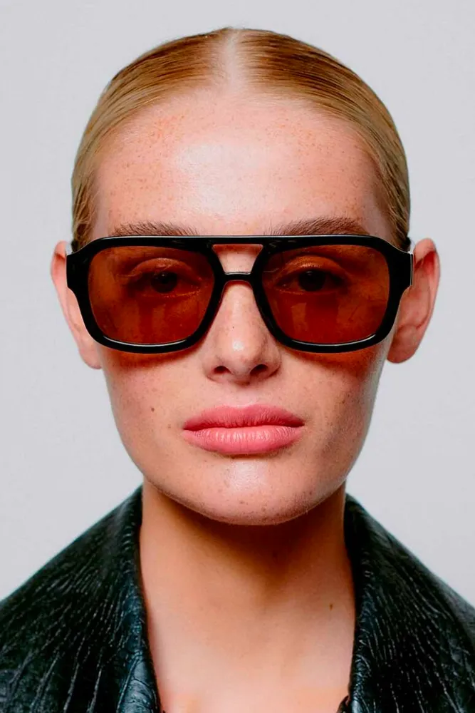 A Kjaerbede Kaya Black Sunglasses