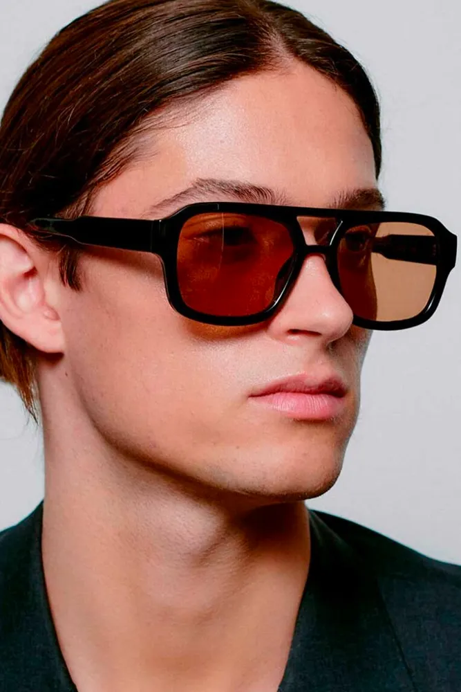 A Kjaerbede Kaya Black Sunglasses