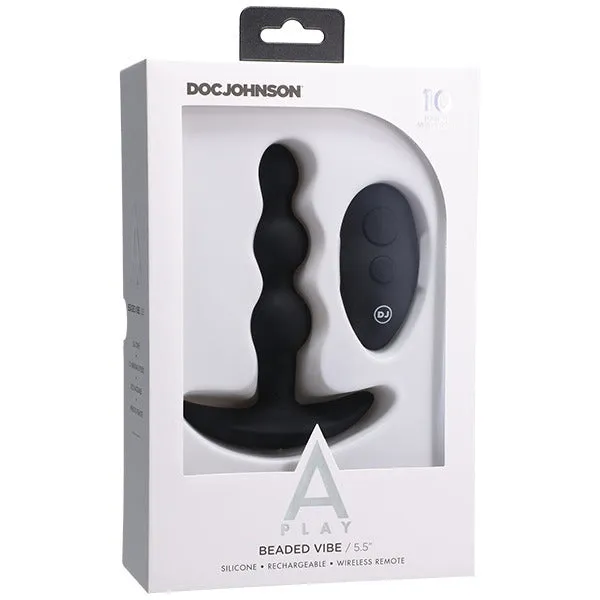 A-Play Shaker Silicone Anal Plug With Remote