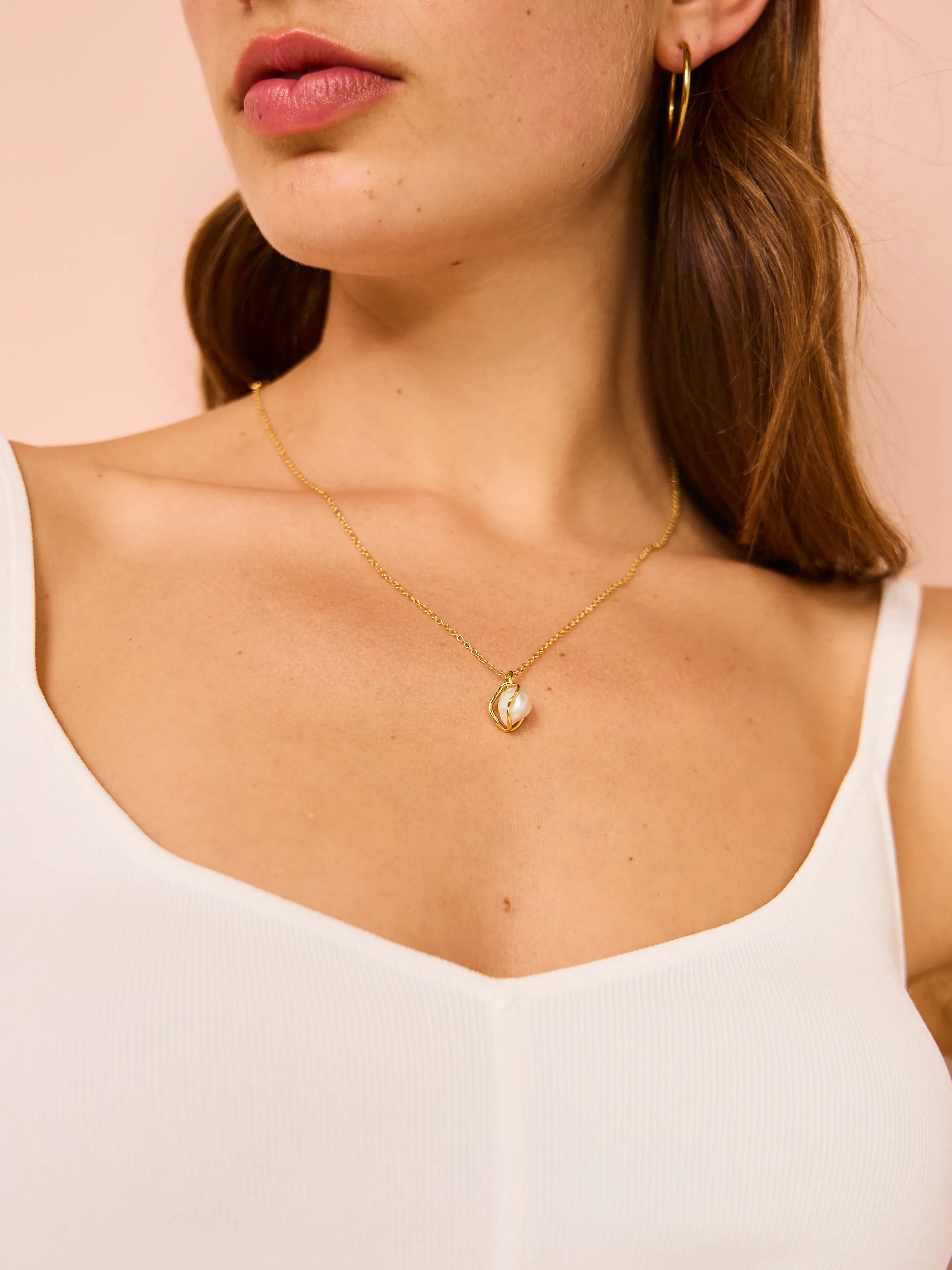 Amber Sceats Corsica Necklace in Gold