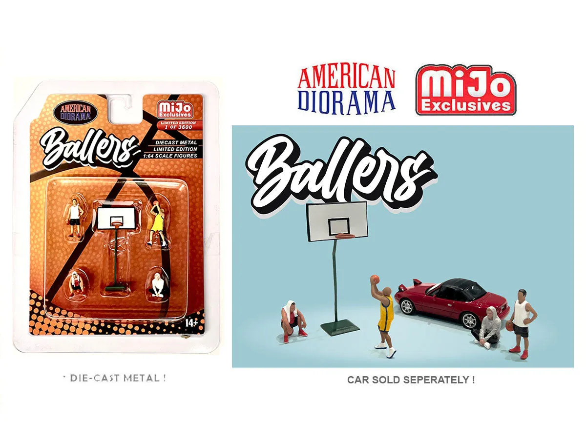 American Diorama 1/64 Figures Set -Ballers - MIJO Exclusives