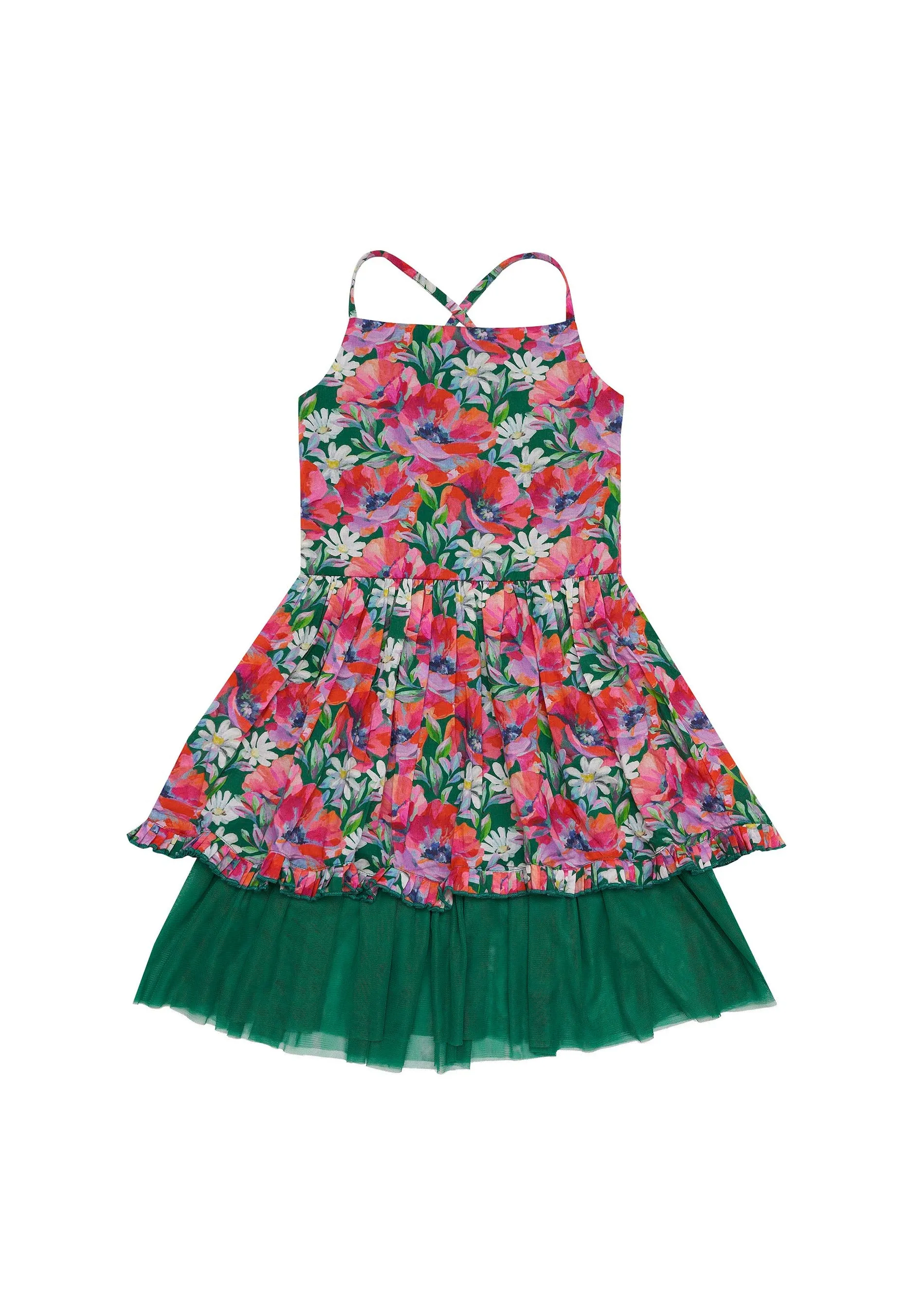 Annabelle Dress - Foliage - Summer Field