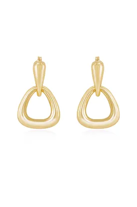 Baby Double Dangle Hoop Earrings