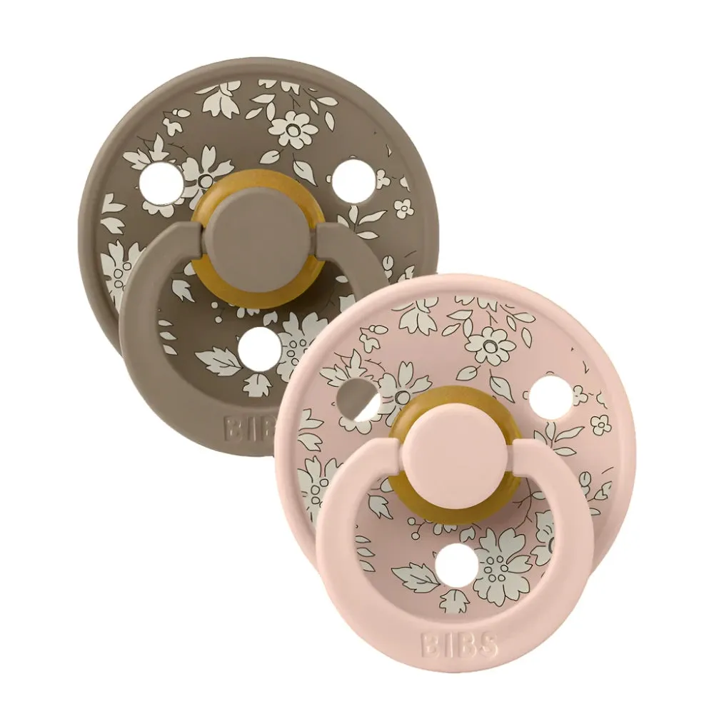 BIBS Dummies - Liberty 2 Pk Capel/Blush