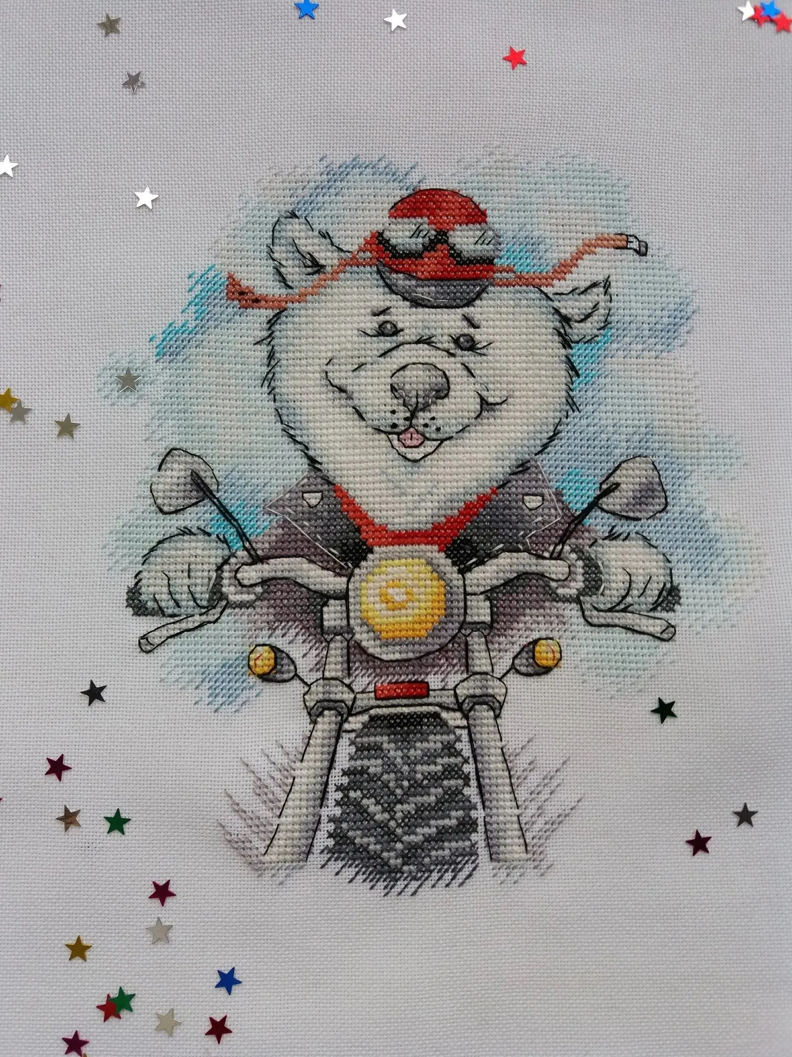 Biker - PDF Cross Stitch Pattern