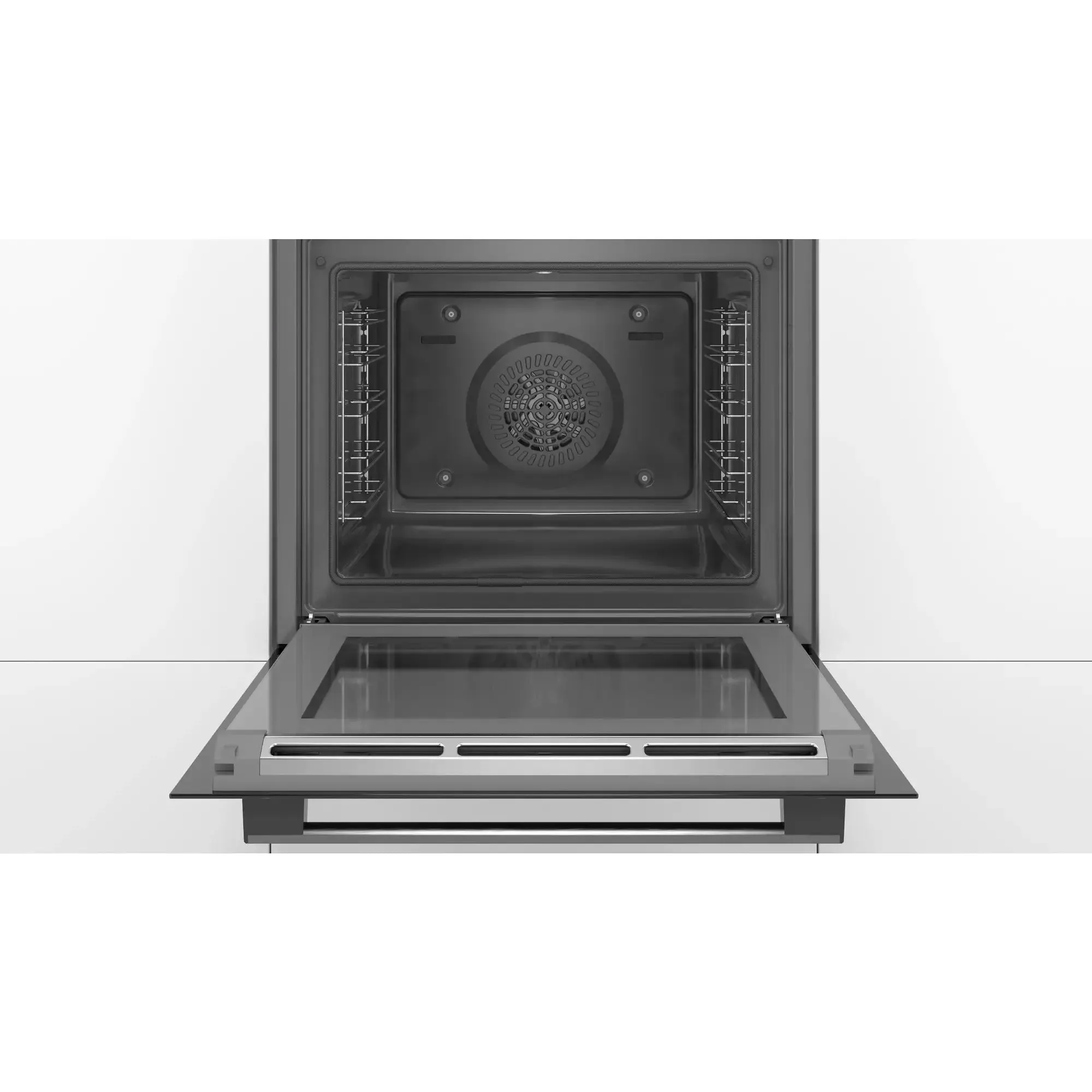 Bosch Series 4 71L Built-In Electric Single Oven - Black | HBS573BB0B