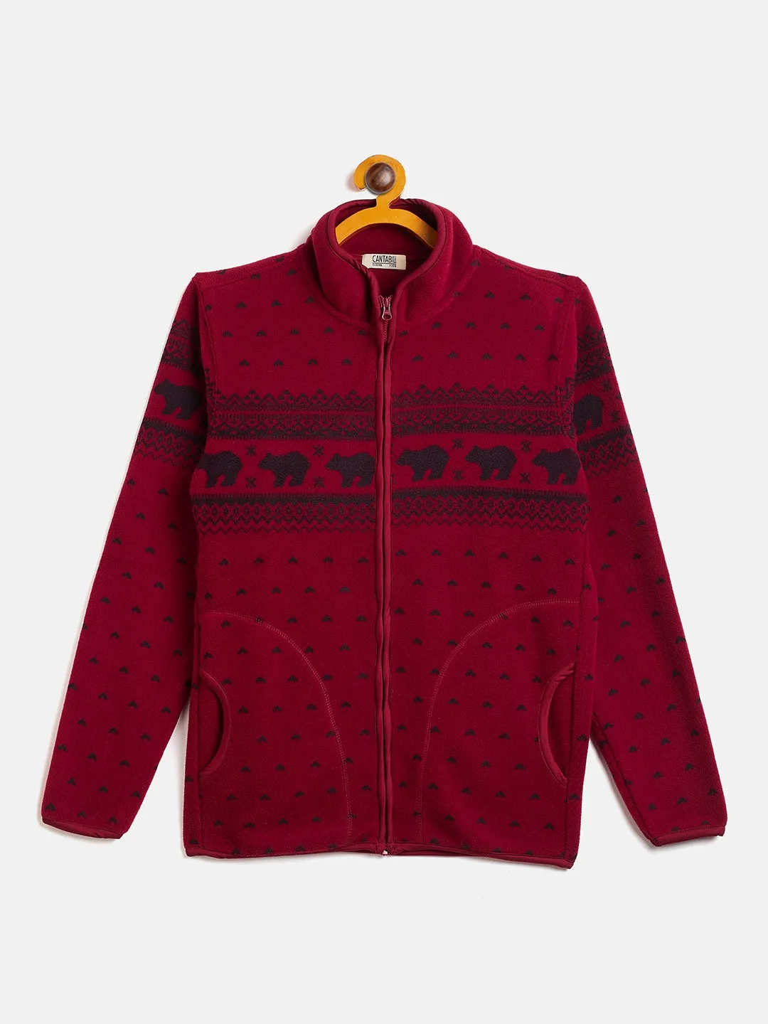 Cantabil Boys Maroon Sweatshirt