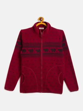 Cantabil Boys Maroon Sweatshirt