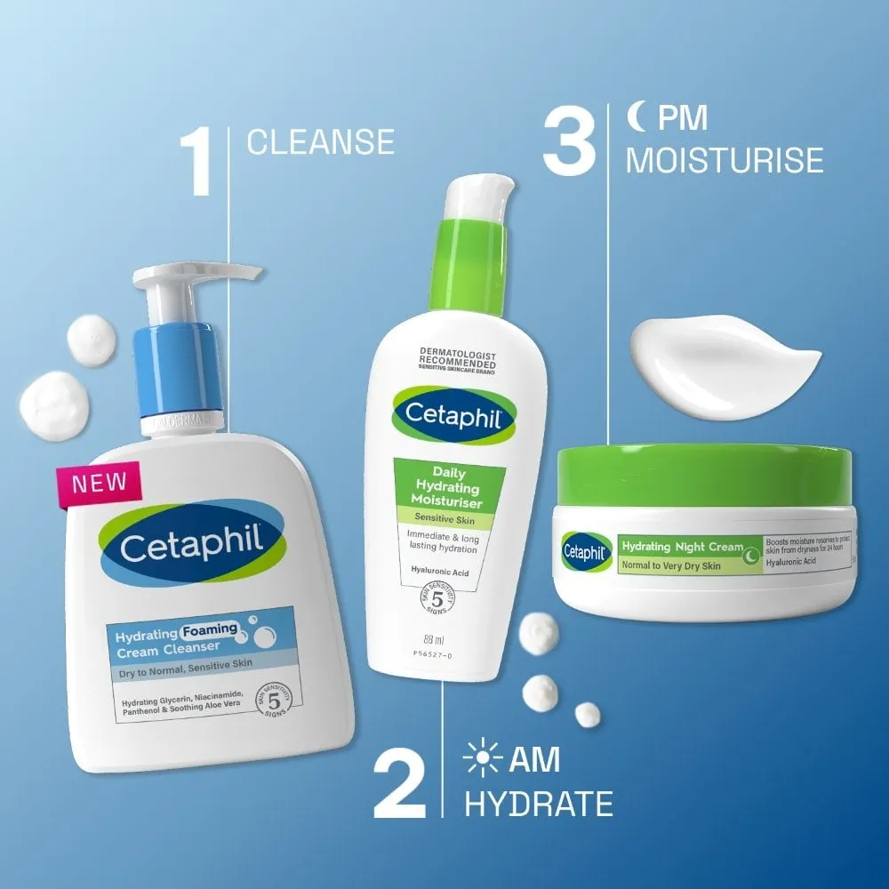 Cetaphil Hydrating Foaming Cream Cleanser 236ml