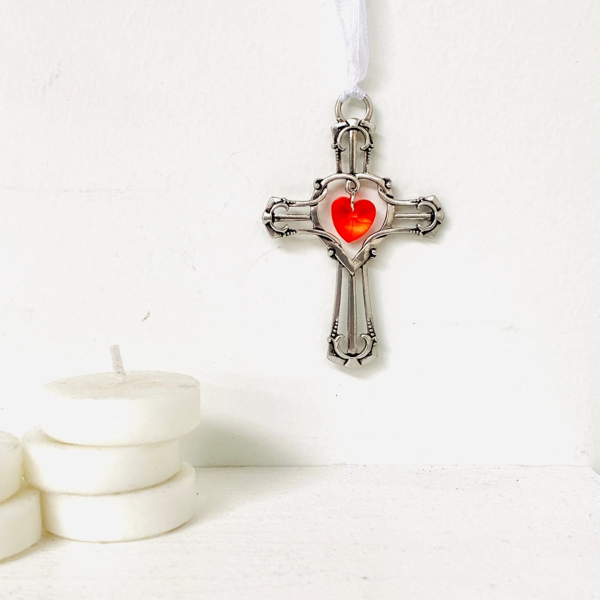 Colors of Faith Cross Ornaments
