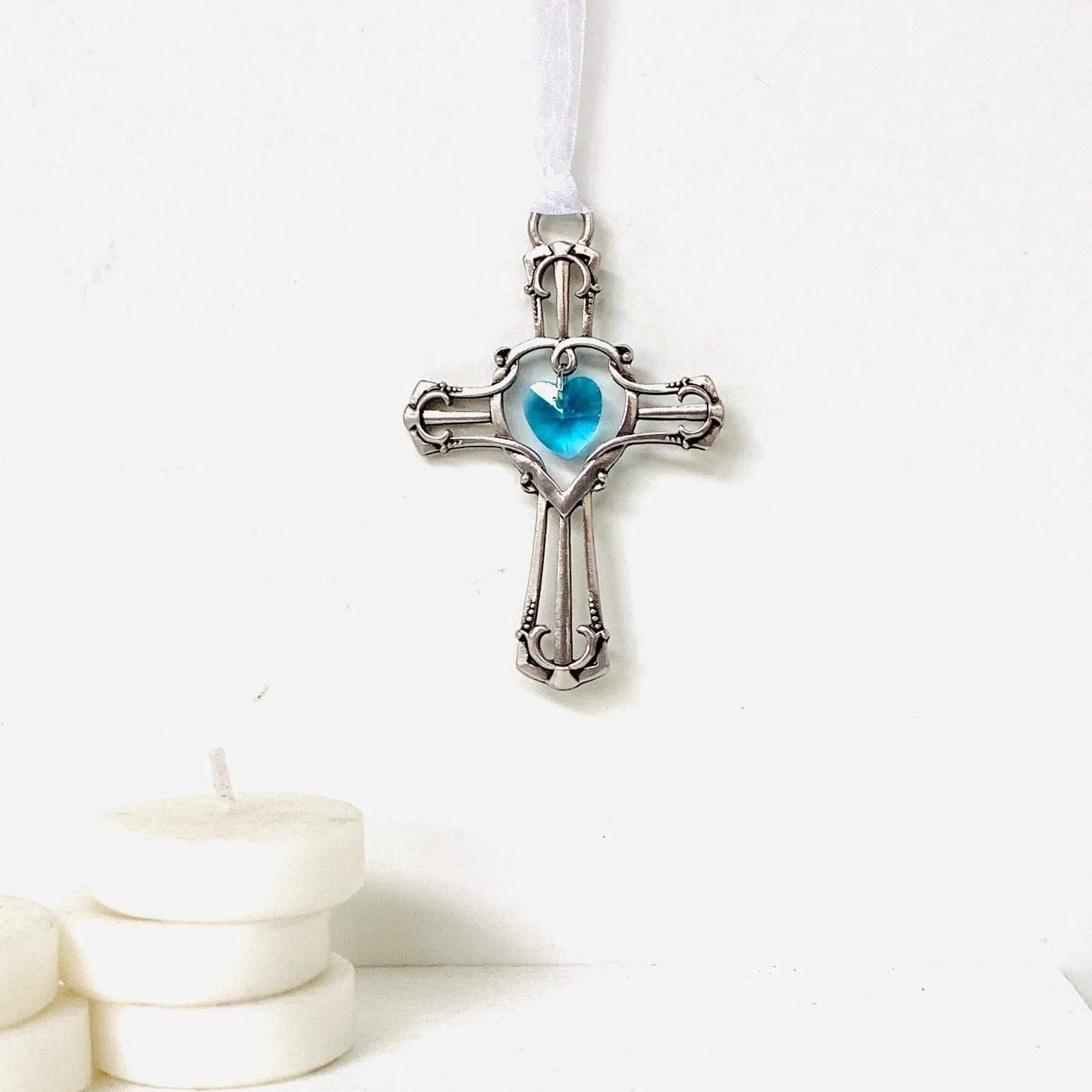 Colors of Faith Cross Ornaments