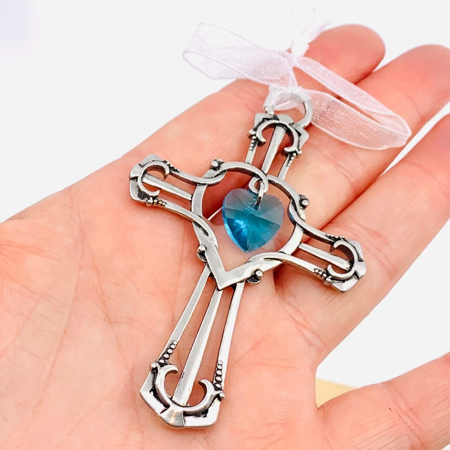 Colors of Faith Cross Ornaments