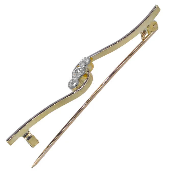 Diamond Stock Pin