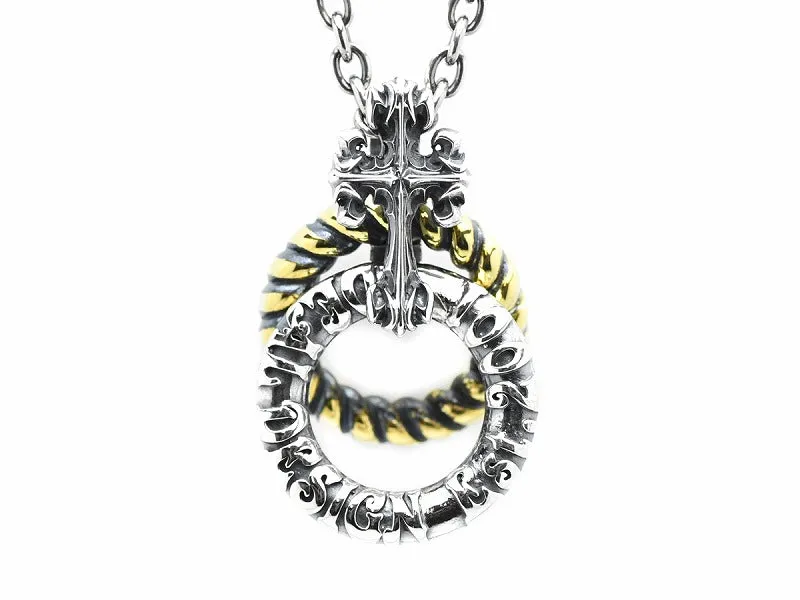 Double Knocker Cross Pendant