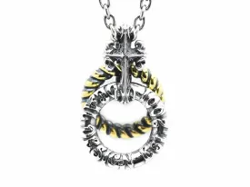 Double Knocker Cross Pendant