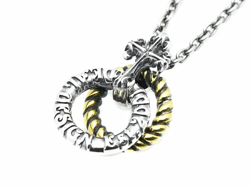 Double Knocker Cross Pendant