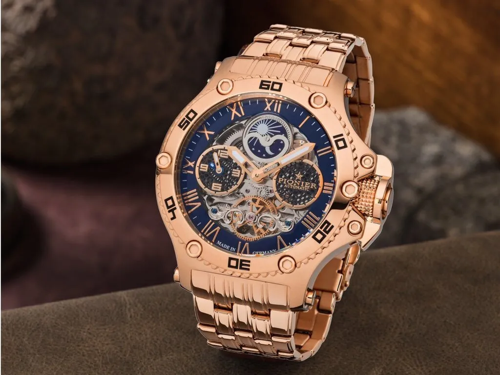 Dual-Time Hawaii Pionier GM-514-12 | Rose | Made in Germany