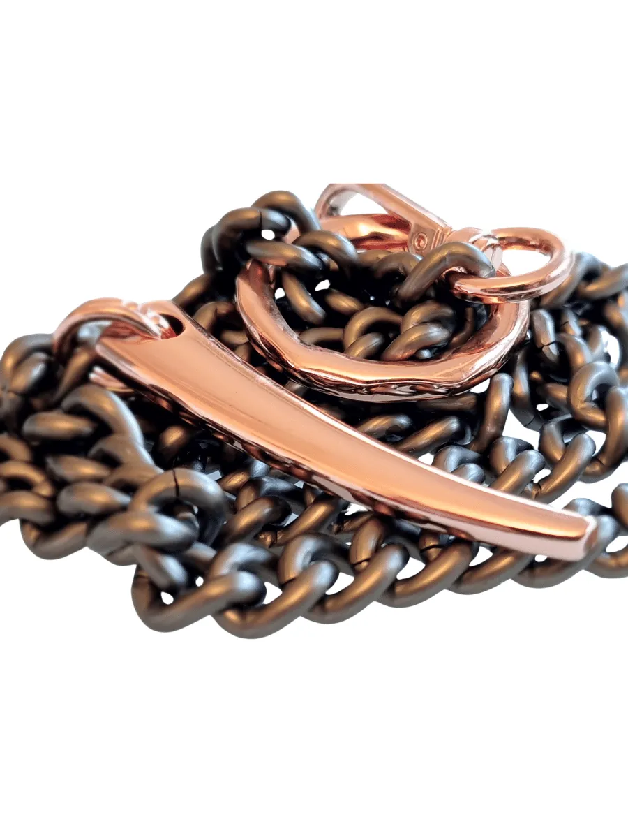 FORBIDDEN Necklace - Vintage & Rose Gold - Limited Edition