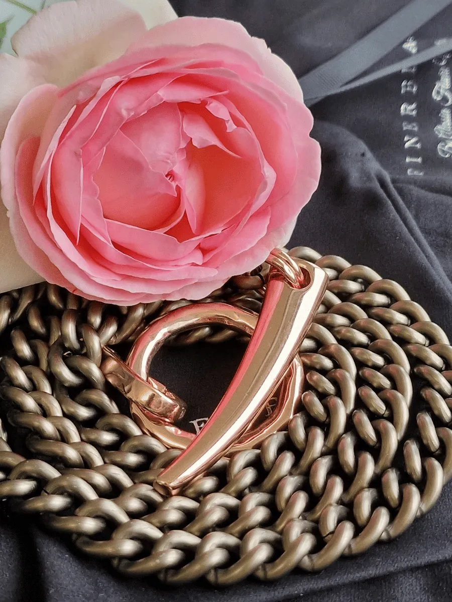FORBIDDEN Necklace - Vintage & Rose Gold - Limited Edition