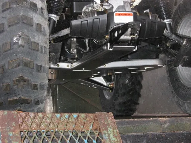 Frame & Floorboard Aluminum Skid Plate Set 2007-2011  |  Can-Am Renegade 650