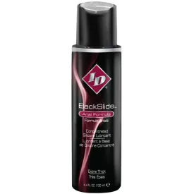 ID BackSlide Anal Formula Silicone Lubricant 130ml