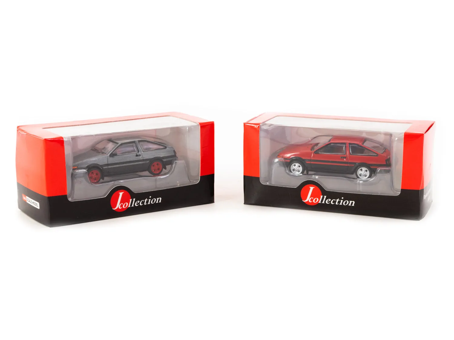 J Collection Toyota Sprinter Trueno (AE86) Red/Black