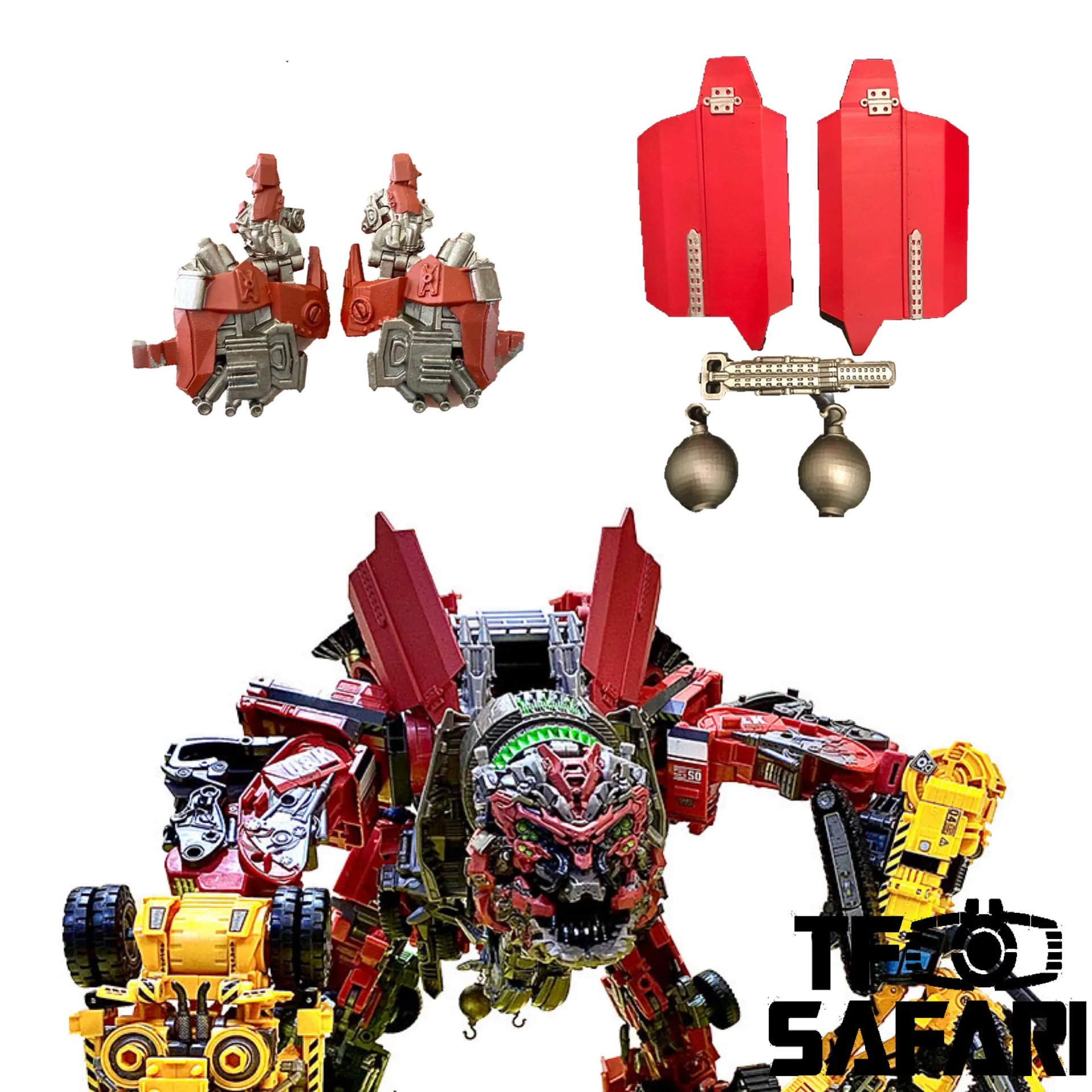Juqi Toys JQ01 Upgrade Kit for Studio Series Devastator Combiner Upgrade Kit