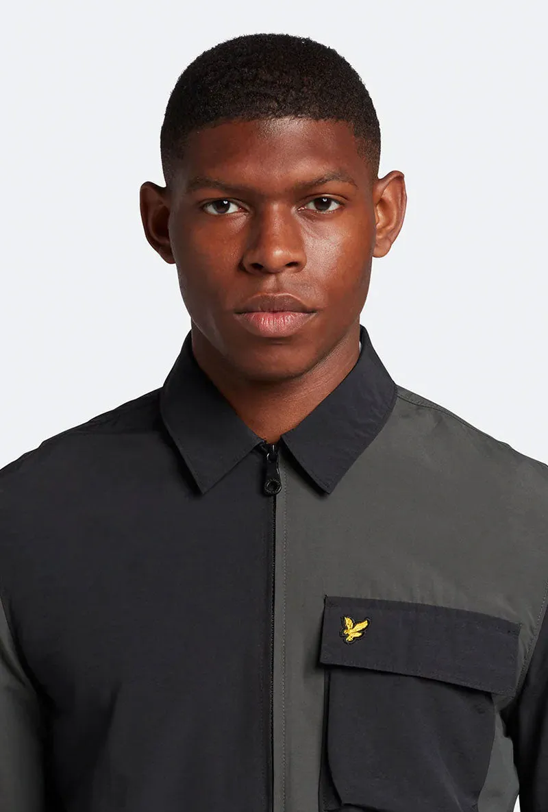 LYLE AND SCOTT WIDE TONAL OVERSHIRT