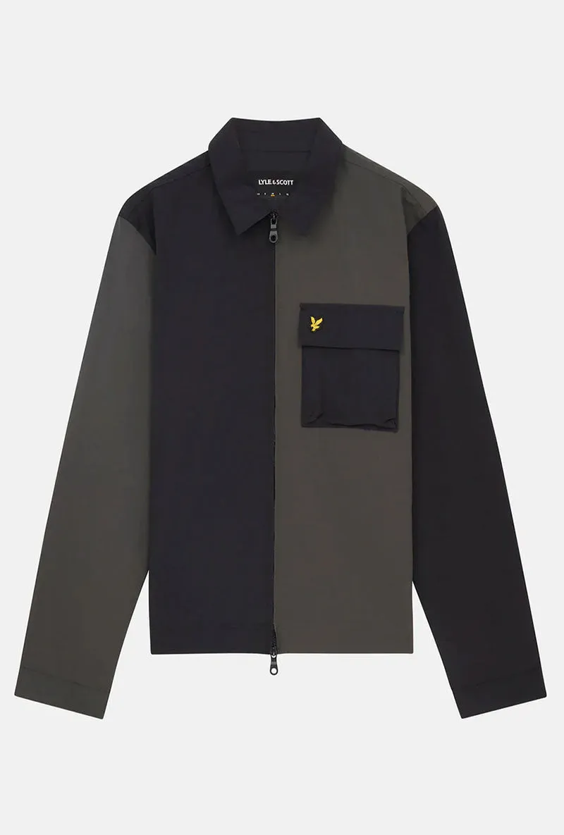 LYLE AND SCOTT WIDE TONAL OVERSHIRT