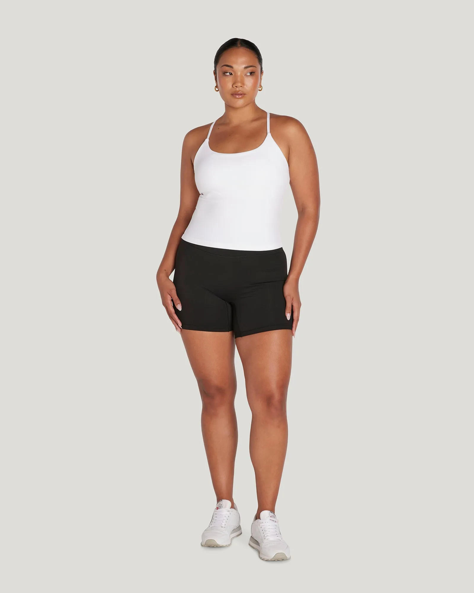 MOTION THIN STRAP TOP - WHITE