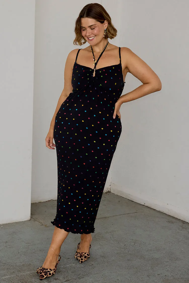 Multi Spot Megan Dress