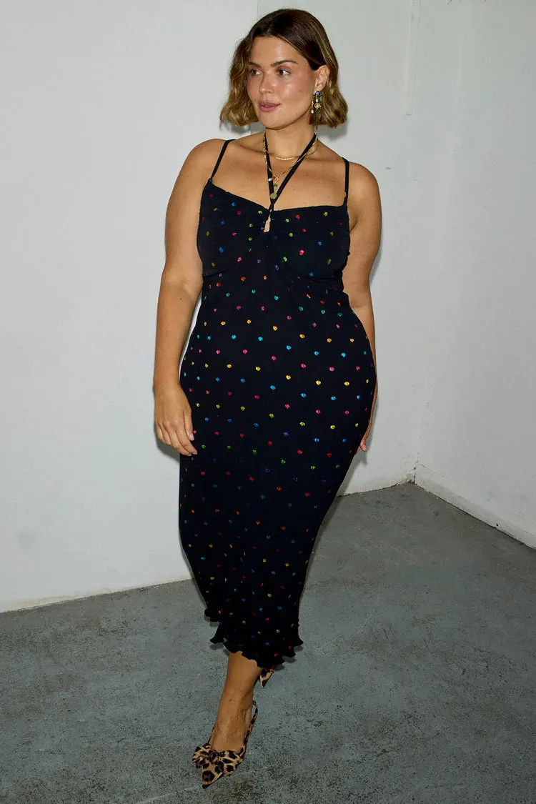 Multi Spot Megan Dress
