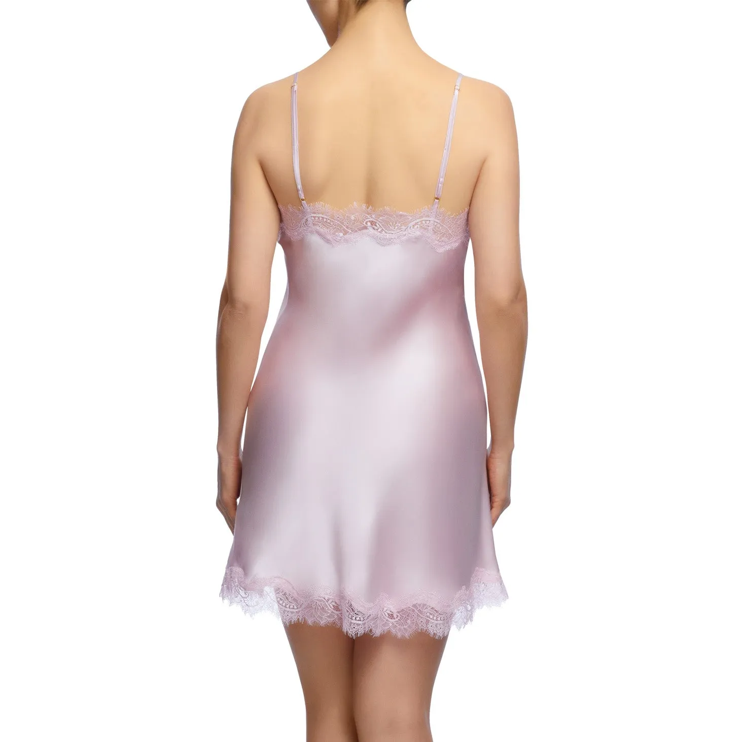 New Scarlett Lilac Silk Chemise by Sainted Sisters