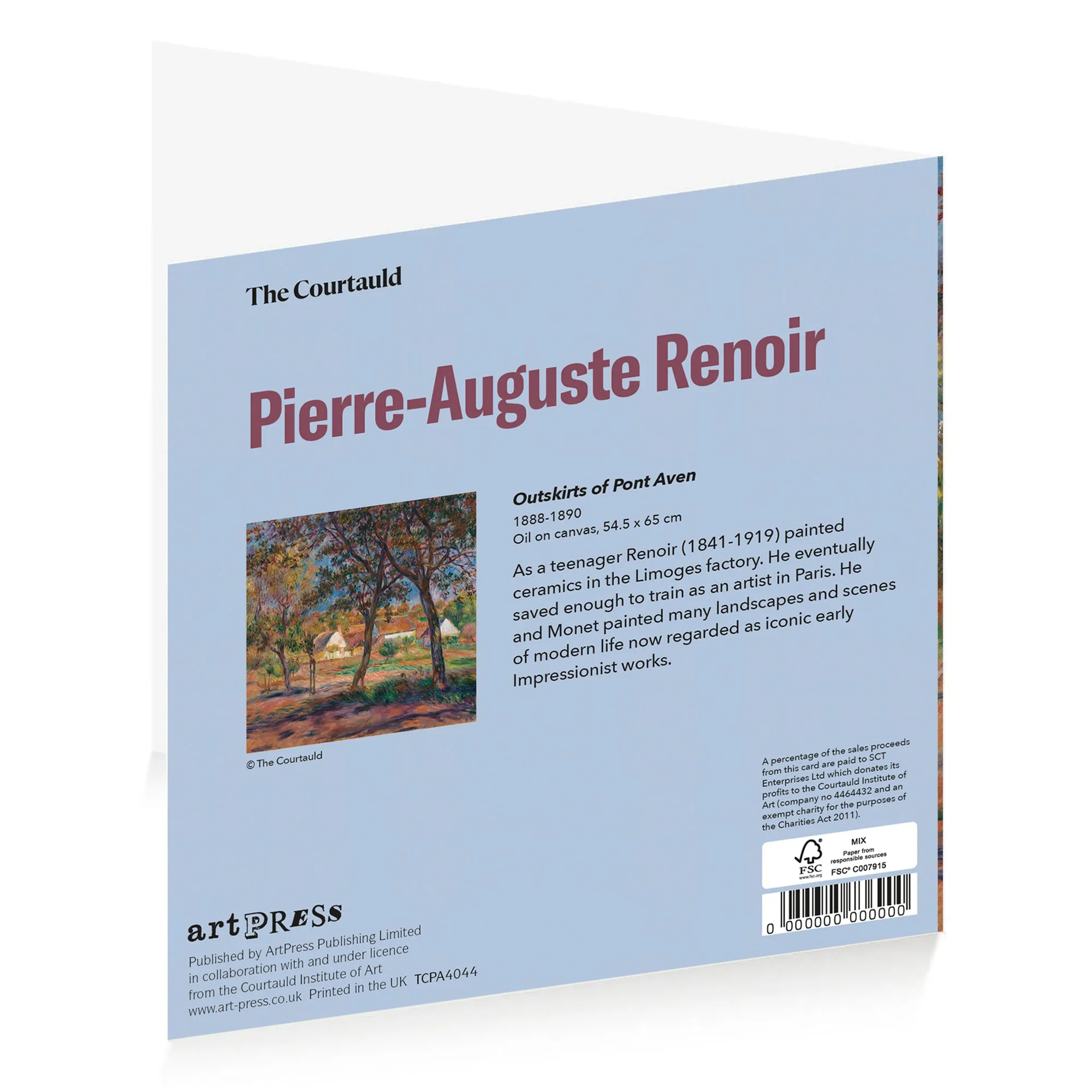 Notecard Wallet Pierre-Auguste Renoir