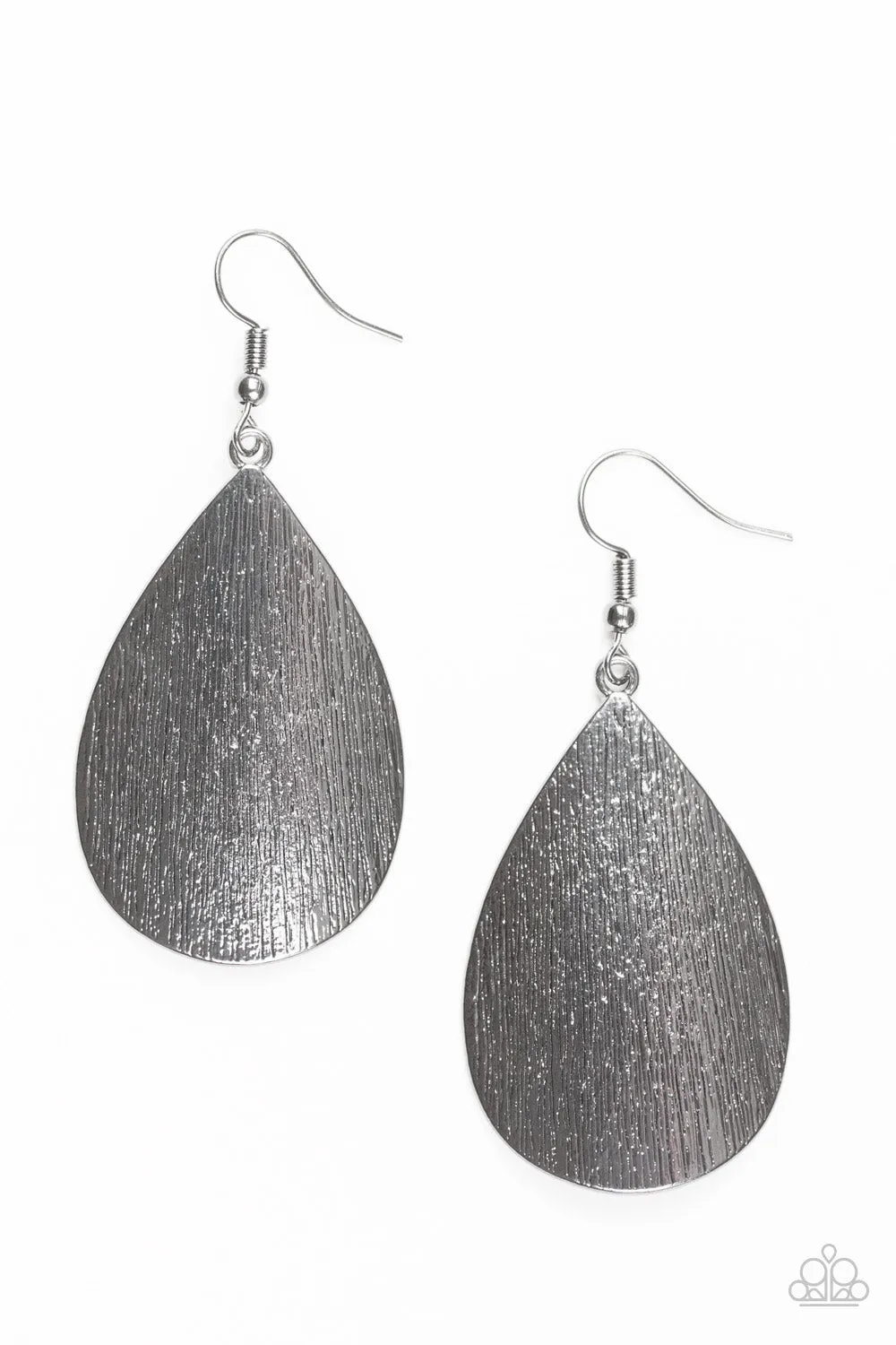 Open Door Jewelry - All Allure - Black Earrings - Paparazzi Accessories