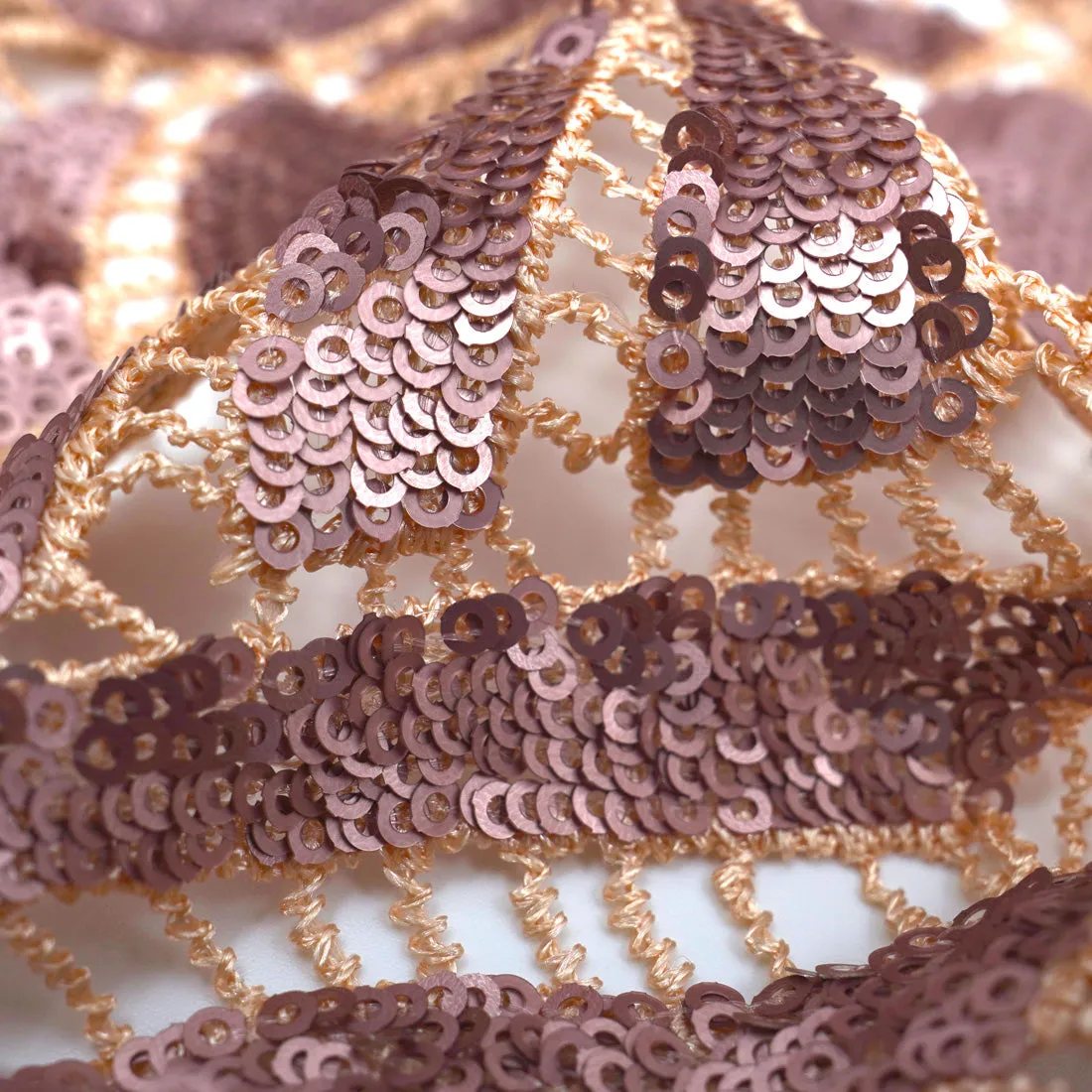 Ornate Lace Sequin | Blue Moon Fabrics