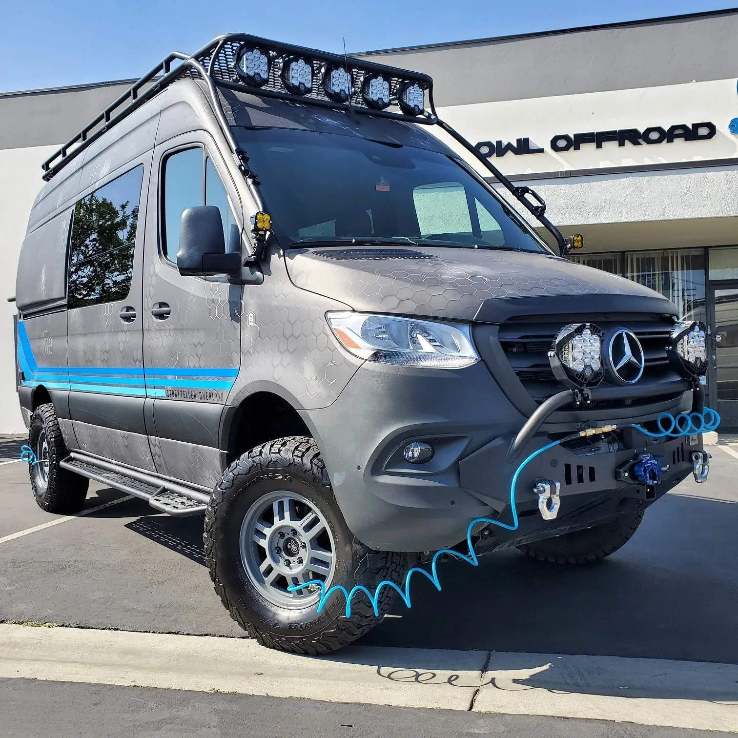 Owl Vans Onboard Air System