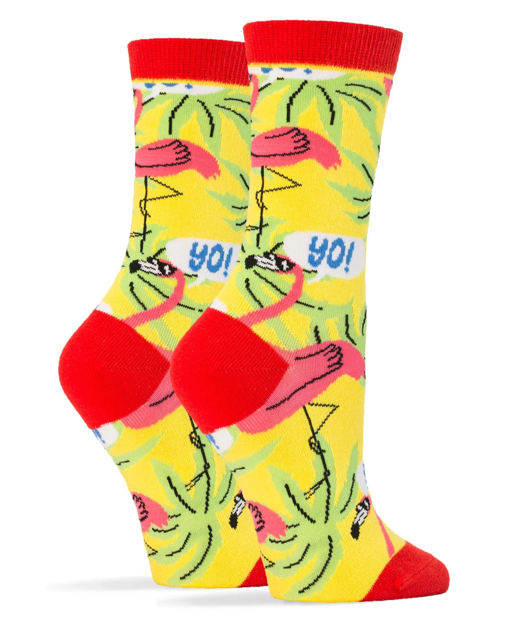 Pink Flamingos Socks