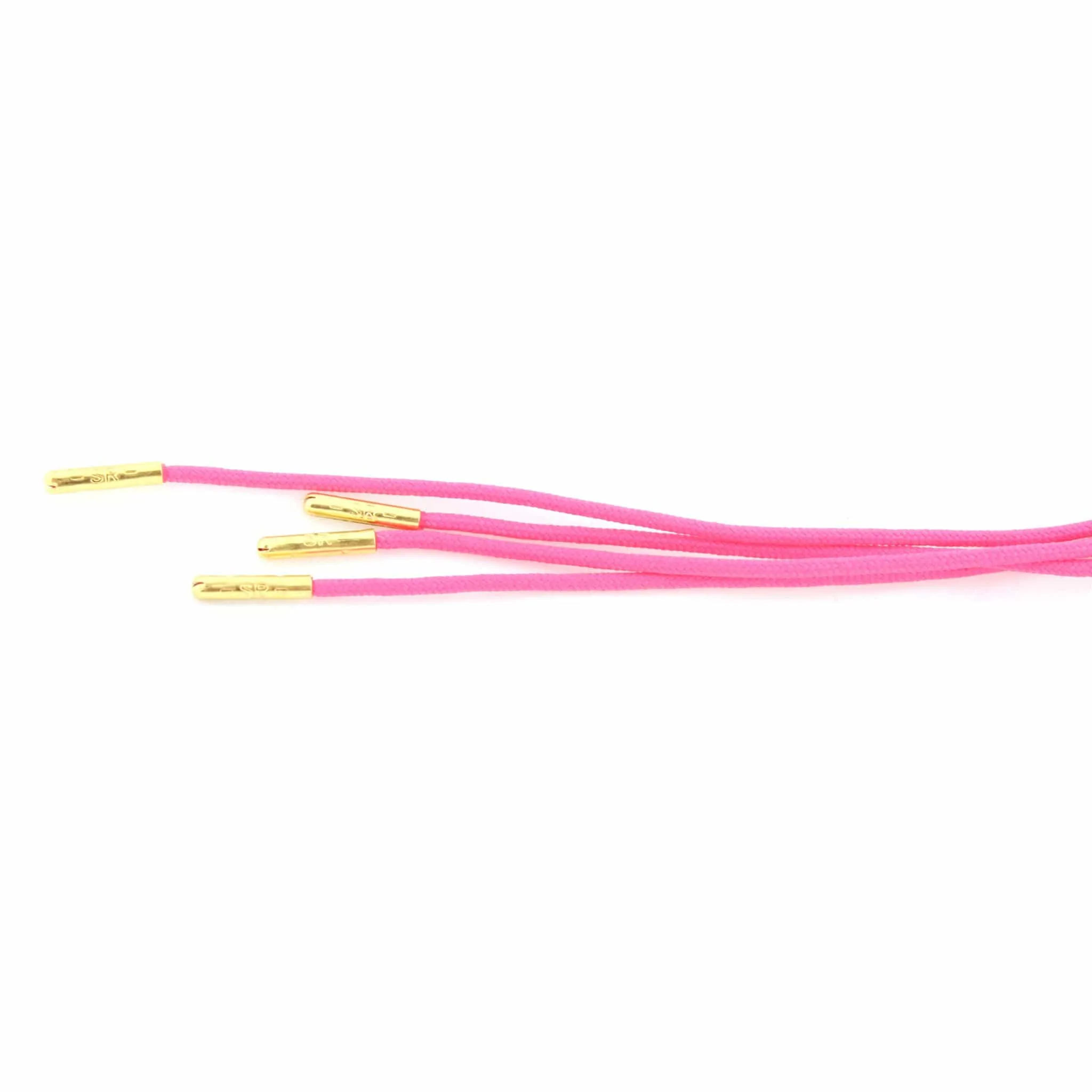 Poona Pink Dress Laces - Neon (Length: 32"/81cm)