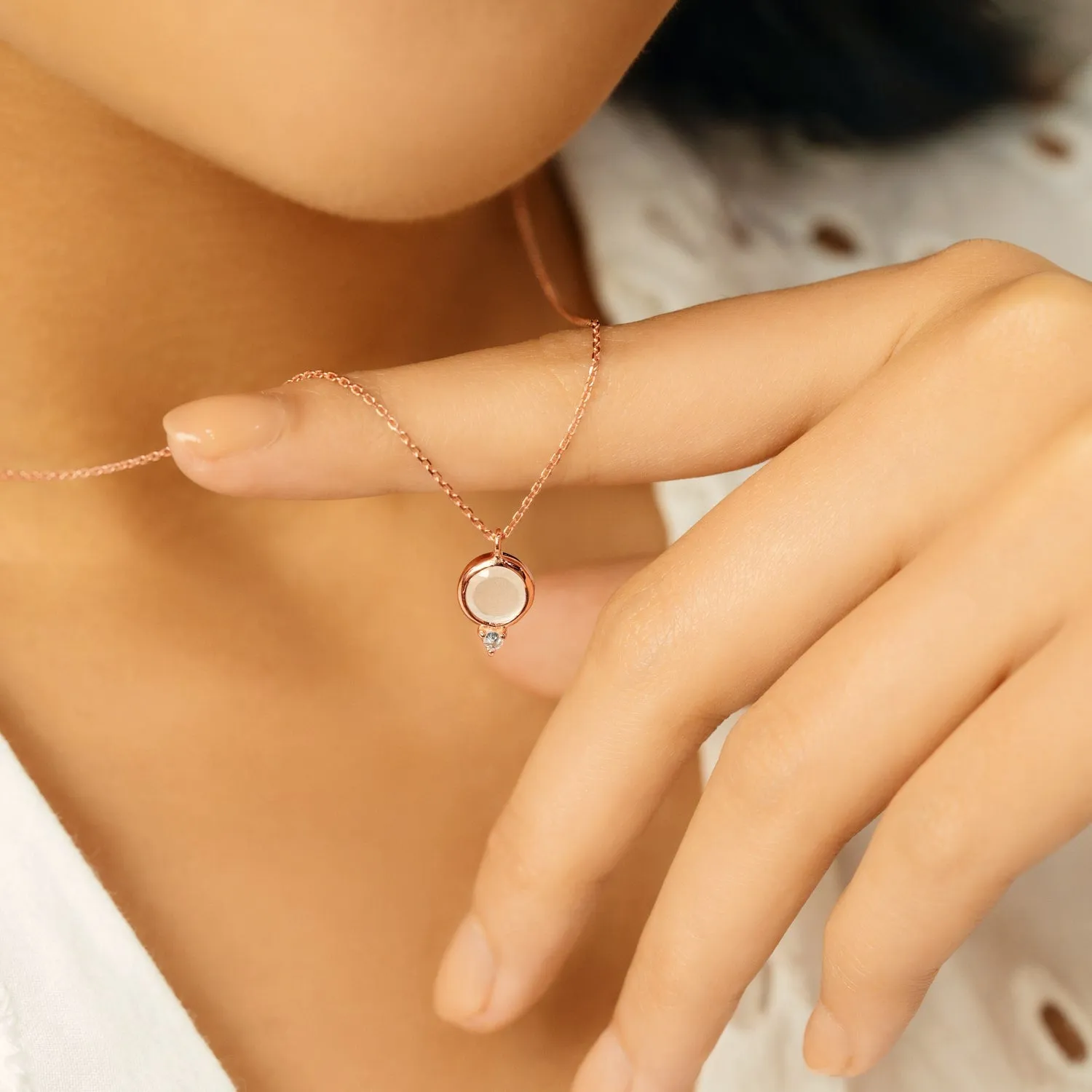 Rose Gold Danielle Necklace