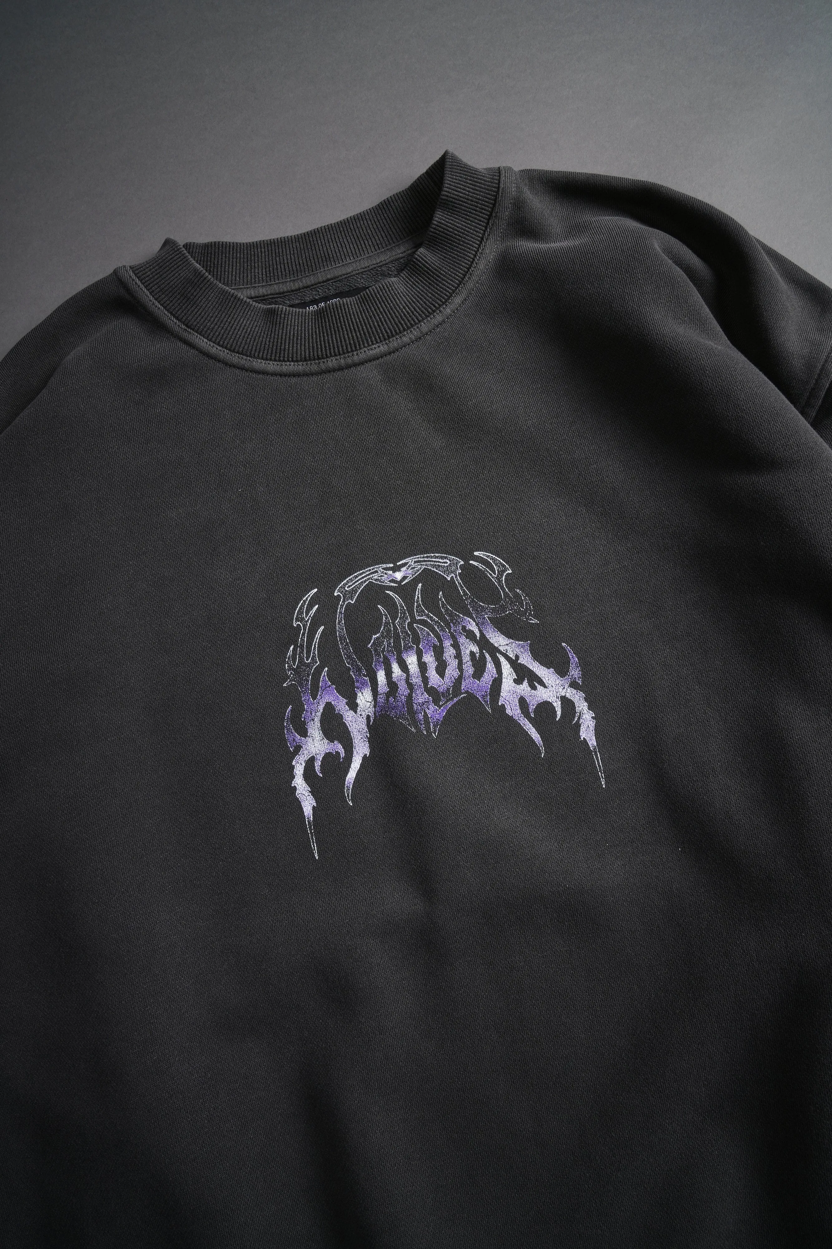 Rule The Galaxy London Crewneck in Wolf Gray