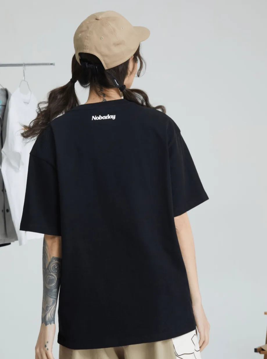 SALE🔥Noboday Box Logo T-shirt