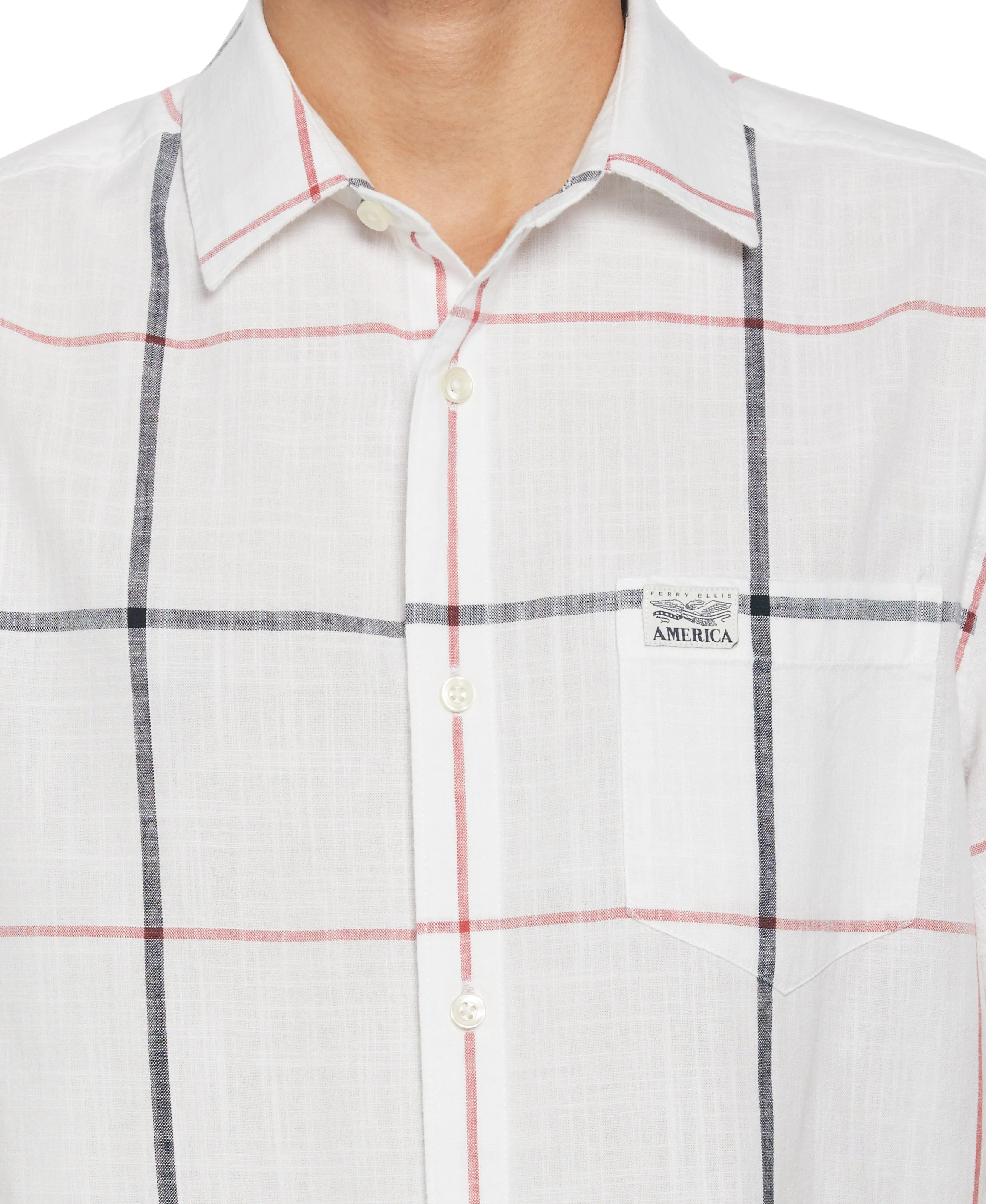 Short Sleeve Plaid Shirt
