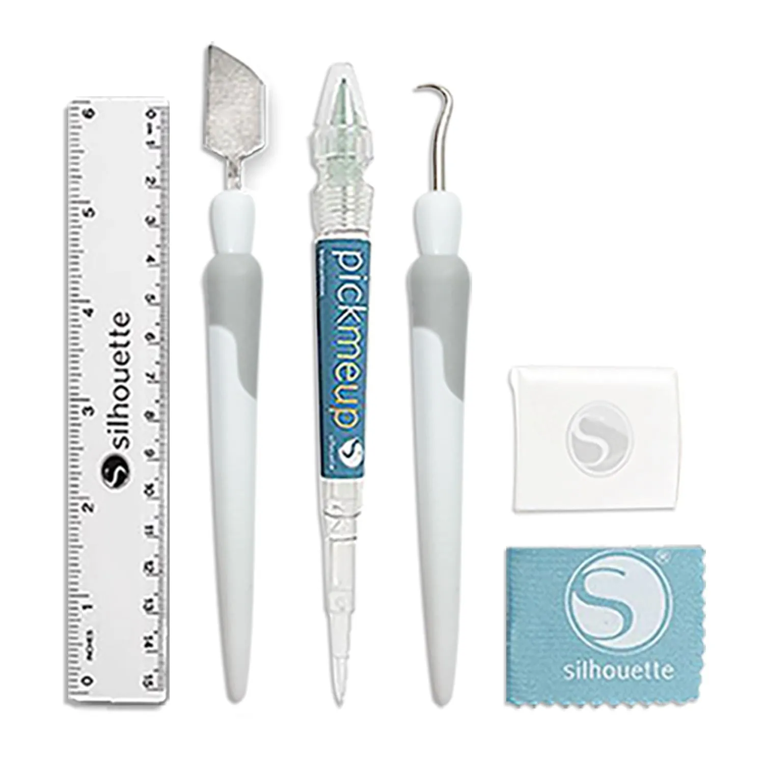 Silhouette White Cameo 5 w/ 64 Oracal Vinyl Sheets, Blades, Tools, Guides