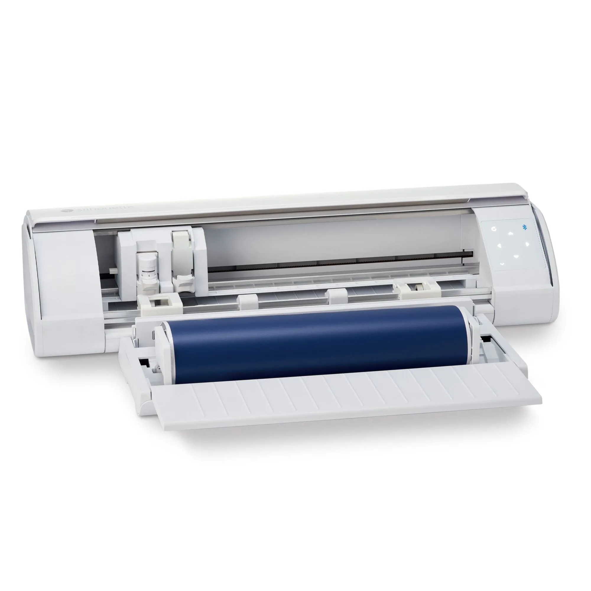 Silhouette White Cameo 5 w/ 64 Oracal Vinyl Sheets, Blades, Tools, Guides