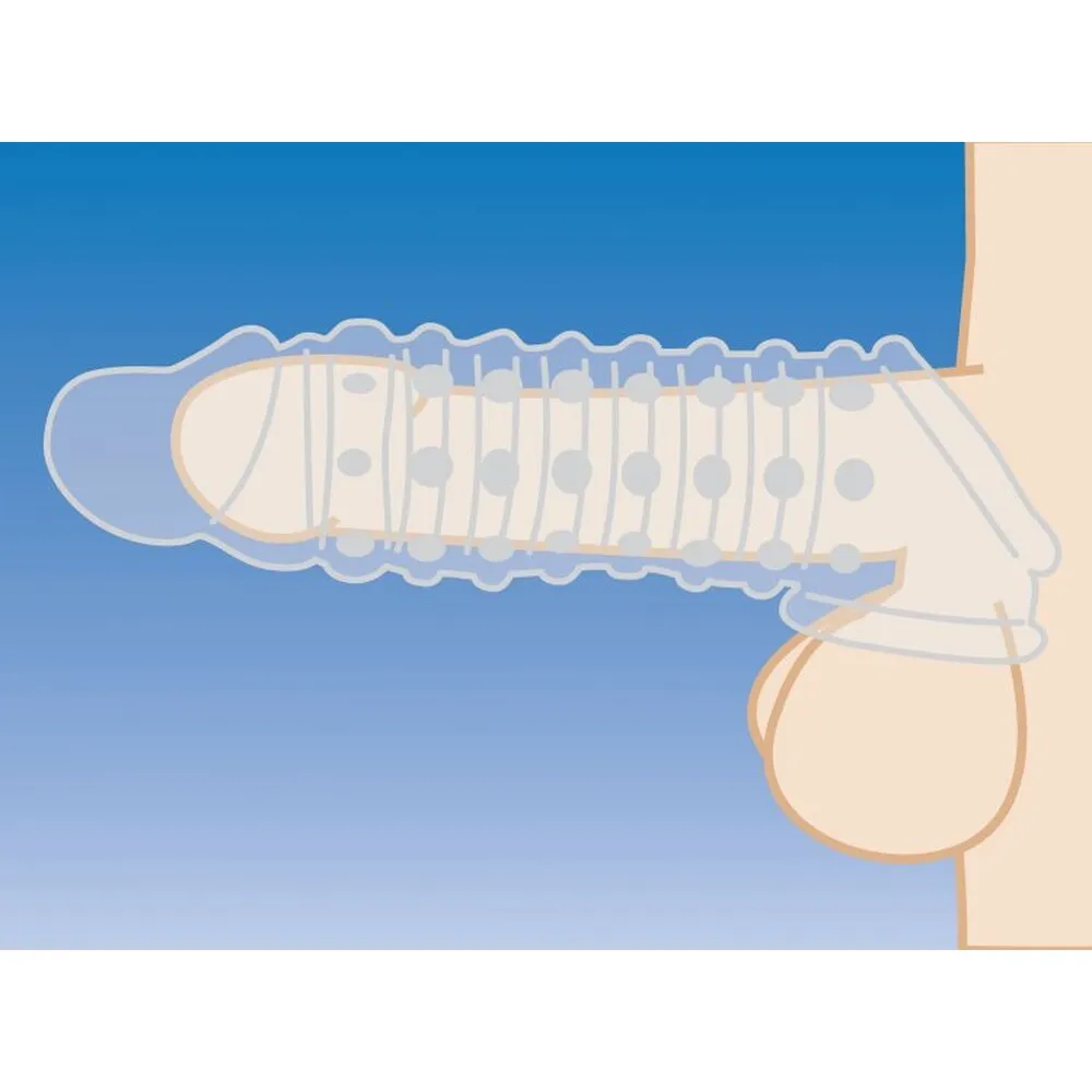 Size Matters Penis 1.5 Inch Enhancer Sleeve