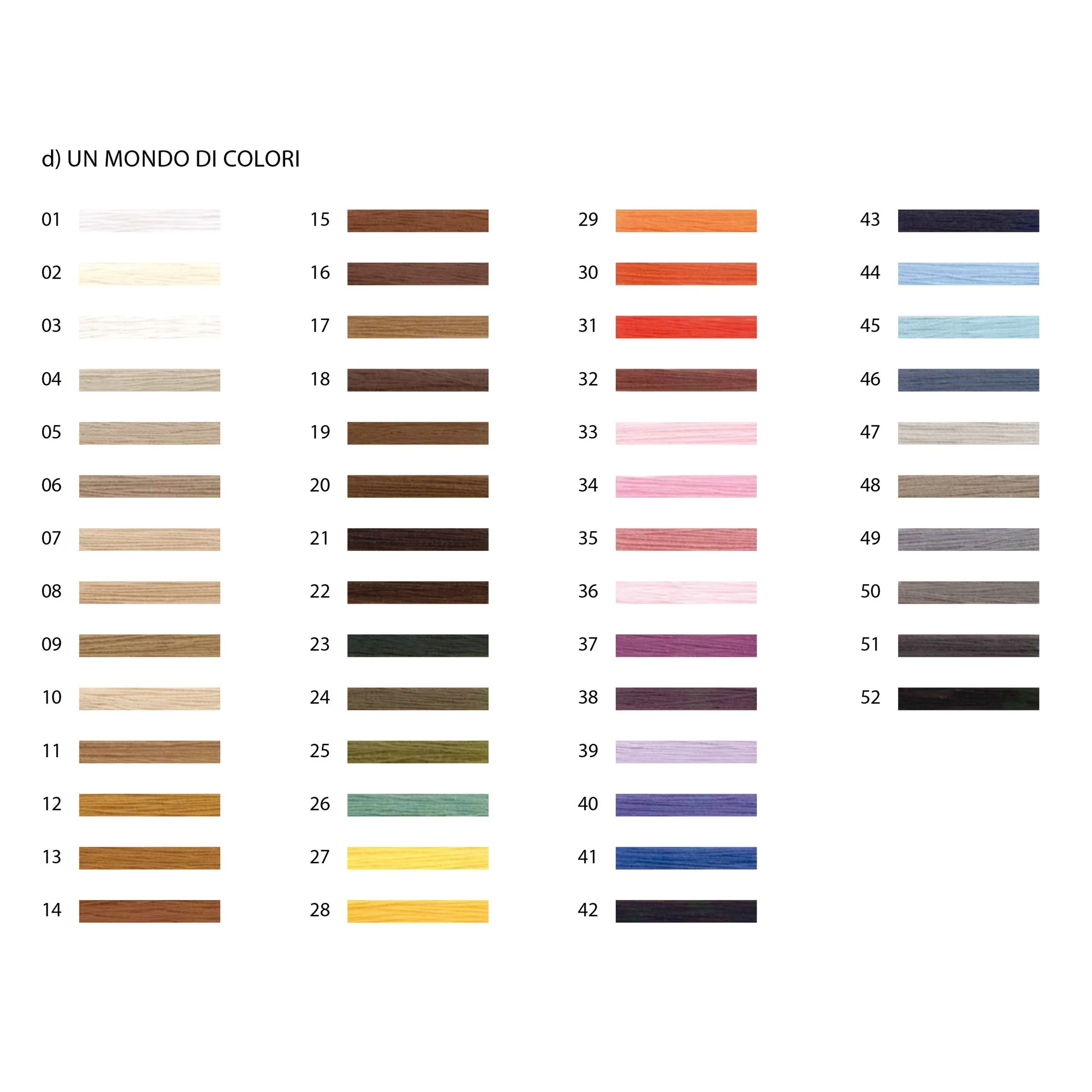 Strupai Laces - Color from 25 to 30